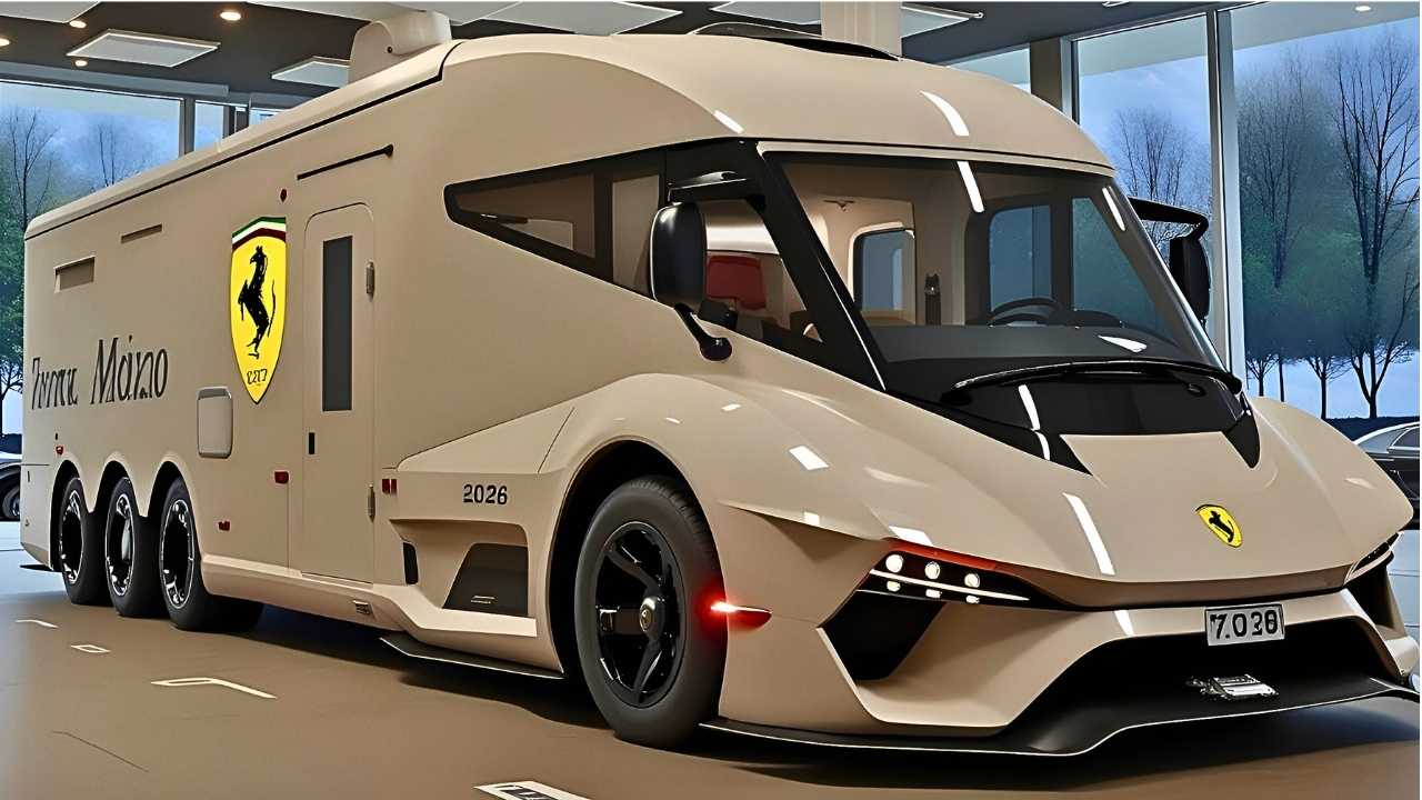 Ferrari Motorhome 2026: El Lujo y Rendimiento de Ferrari en la Carretera